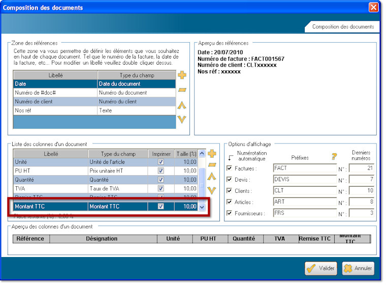 Ajouter une colonne personnalisée